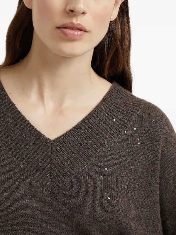 春先のエリエール様購入用【BRUNELLO CUCINELLI】Vネックニット