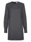 Brunello Cucinelli virgin wool-blend dress - Grey