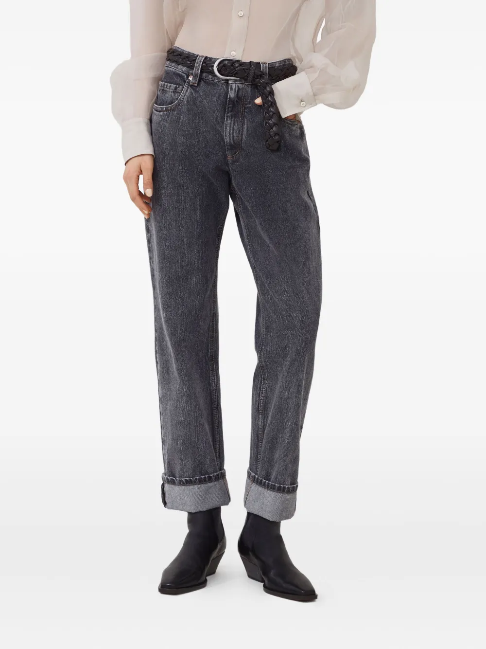 Brunello Cucinelli Jeans met zakken Grijs