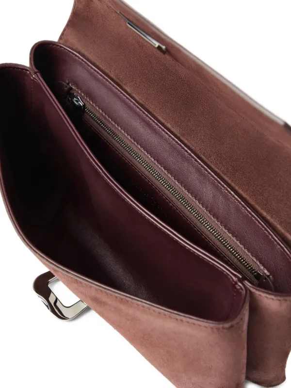 Brunello Cucinelli コントラストフラップ クラッチバッグ
