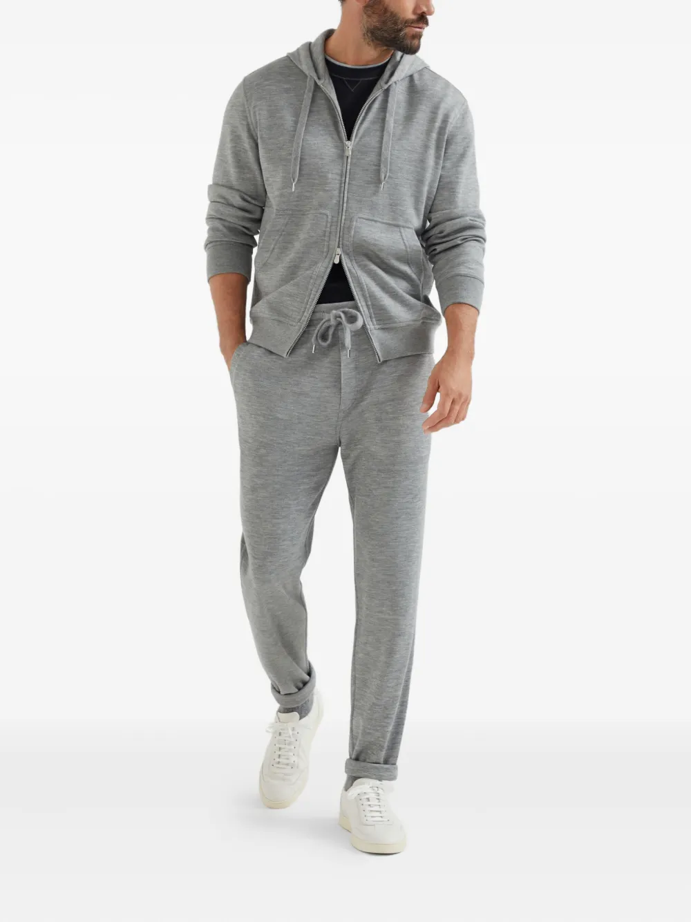 Brunello Cucinelli Katoenen T-shirt - Zwart