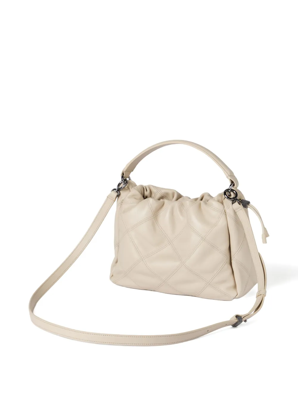 Brunello Cucinelli Monili-detail Tote Bag In Neutral