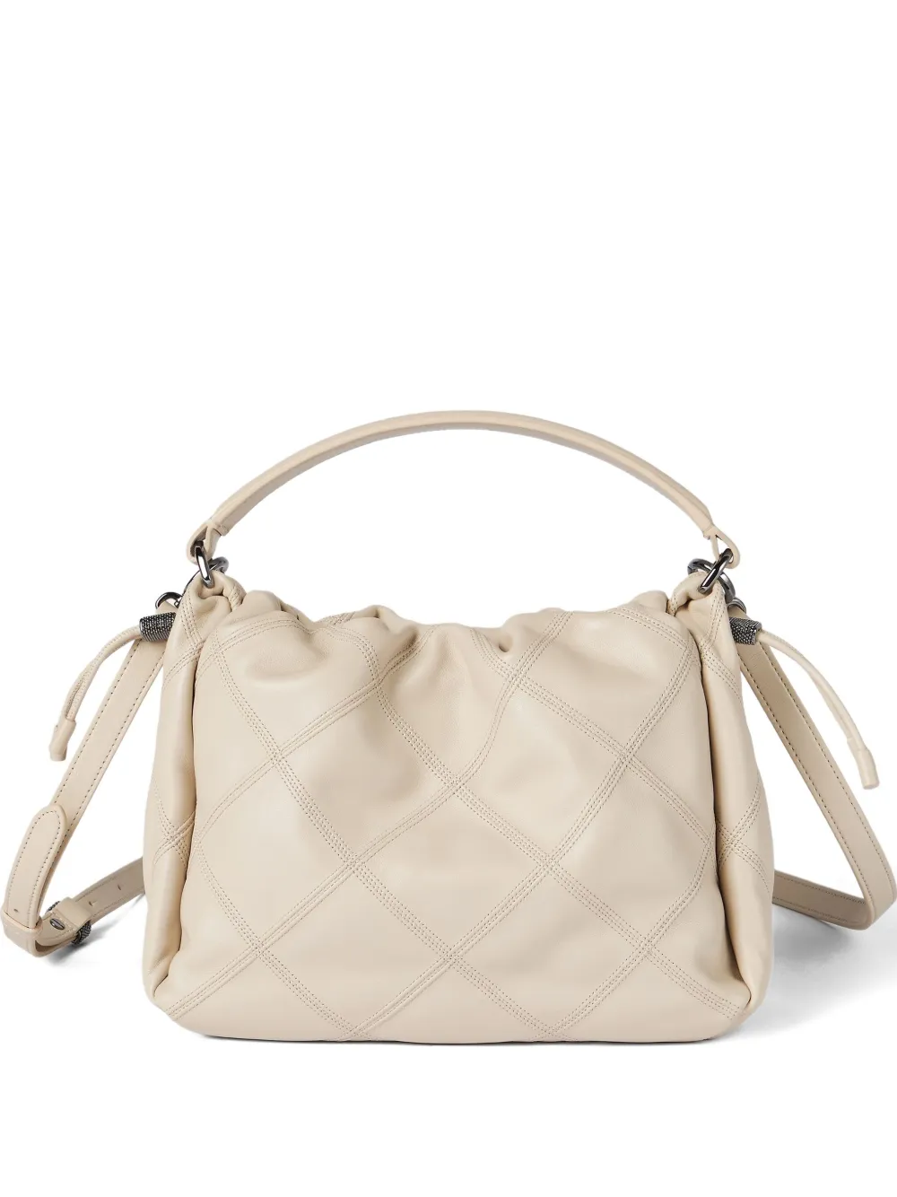 Brunello Cucinelli Monili-detail Tote Bag In Neutral