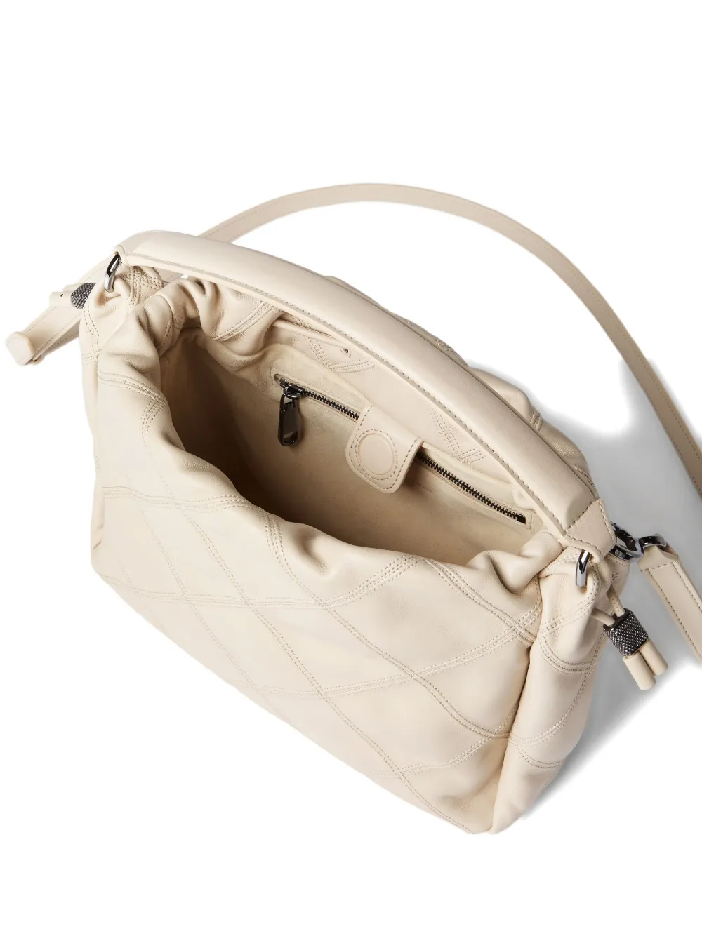 Brunello Cucinelli Monili-detail Tote Bag In Neutral