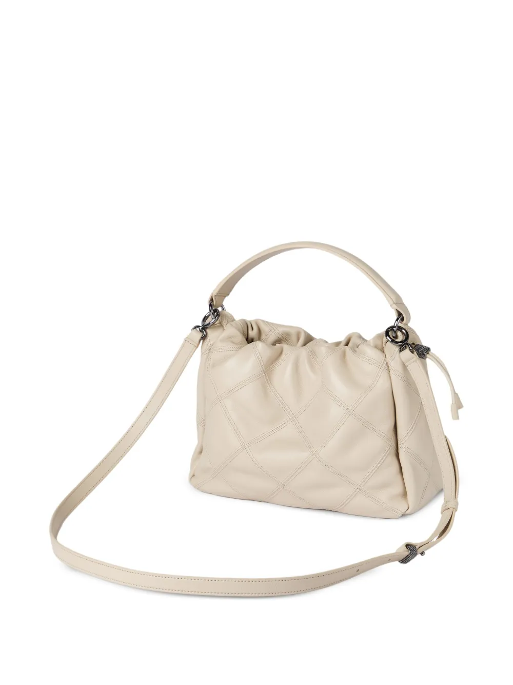 Brunello Cucinelli Shopper met Monili-detail Beige