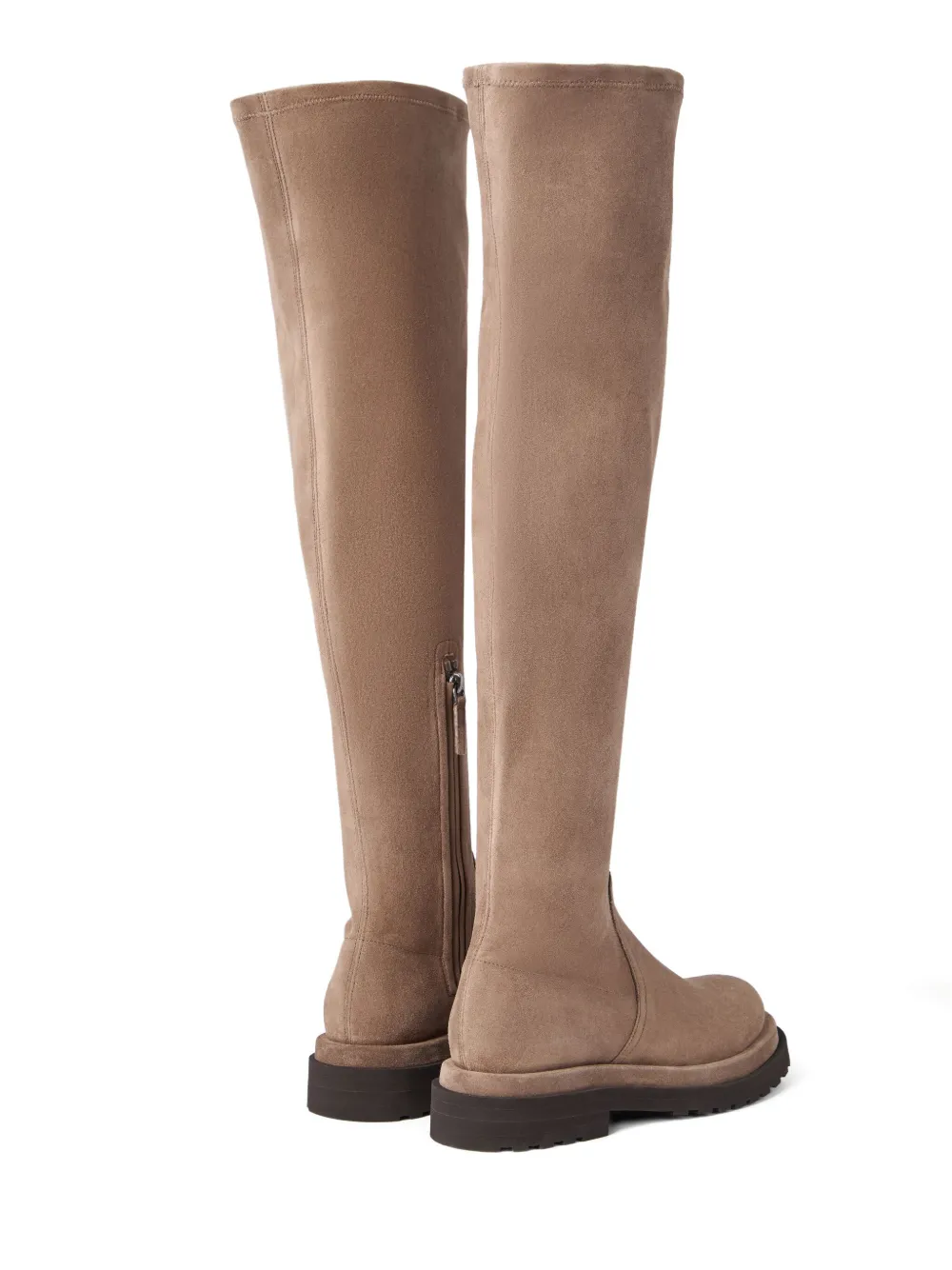 Brunello Cucinelli seam-details boots Brown