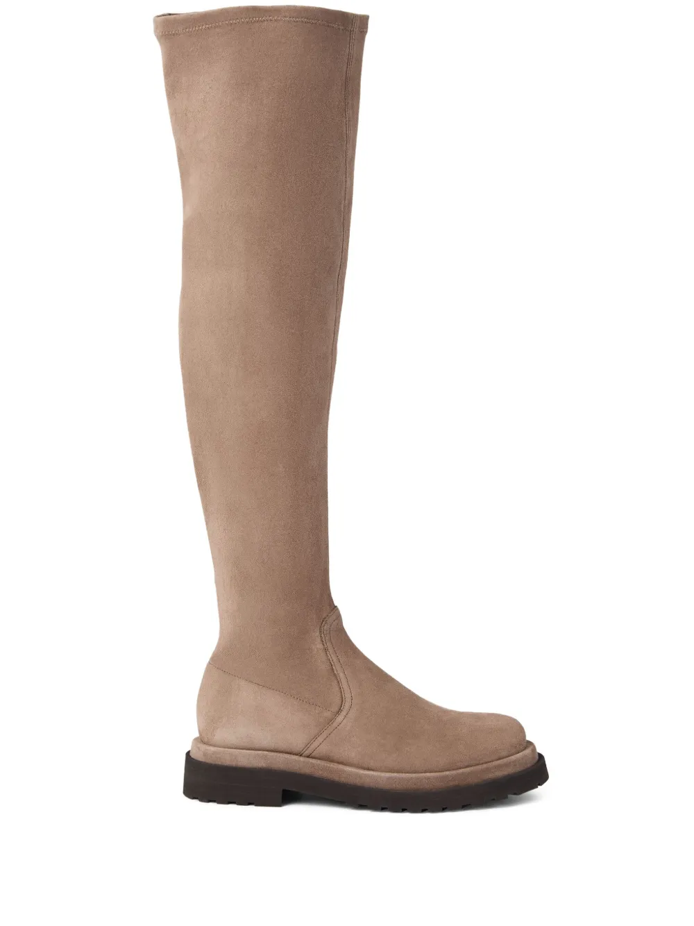 Brunello Cucinelli seam-details boots Brown