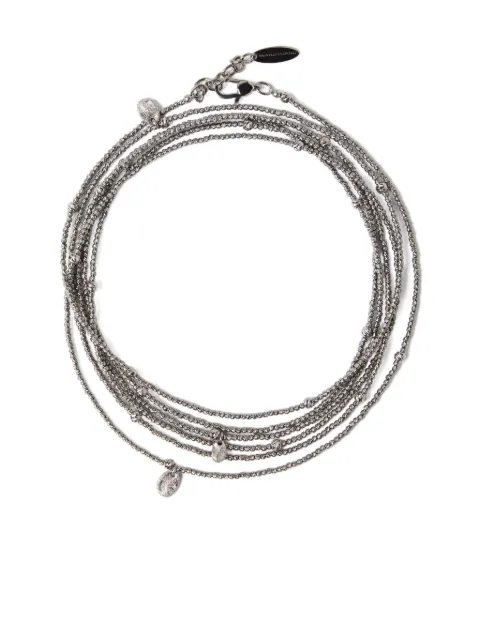 Brunello Cucinelli logo-plaque bracelet