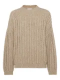 Brunello Cucinelli chunky-knit cashmere sweater - Brown