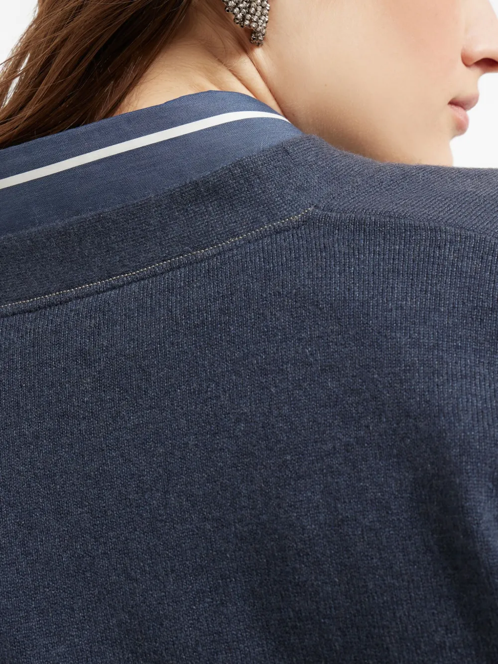 Brunello Cucinelli Kasjmier vest Blauw
