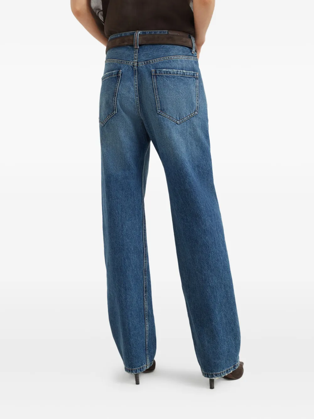 Brunello Cucinelli Katoenen jeans Blauw