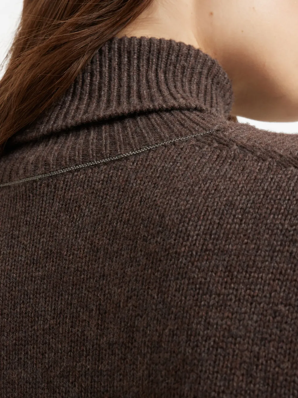 Brunello Cucinelli turtleneck cashmere sweater Bruin
