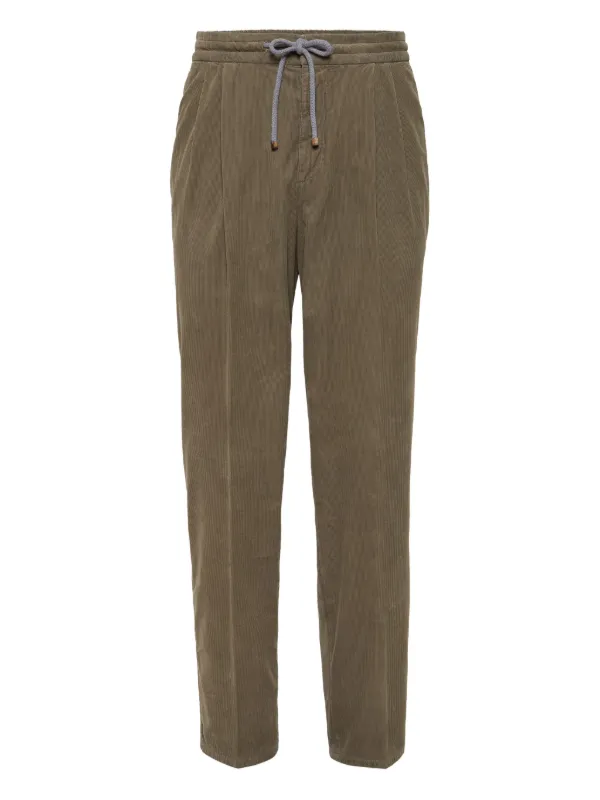 Brunello Cucinelli ストレートパンツ | ブラウン | FARFETCH JP