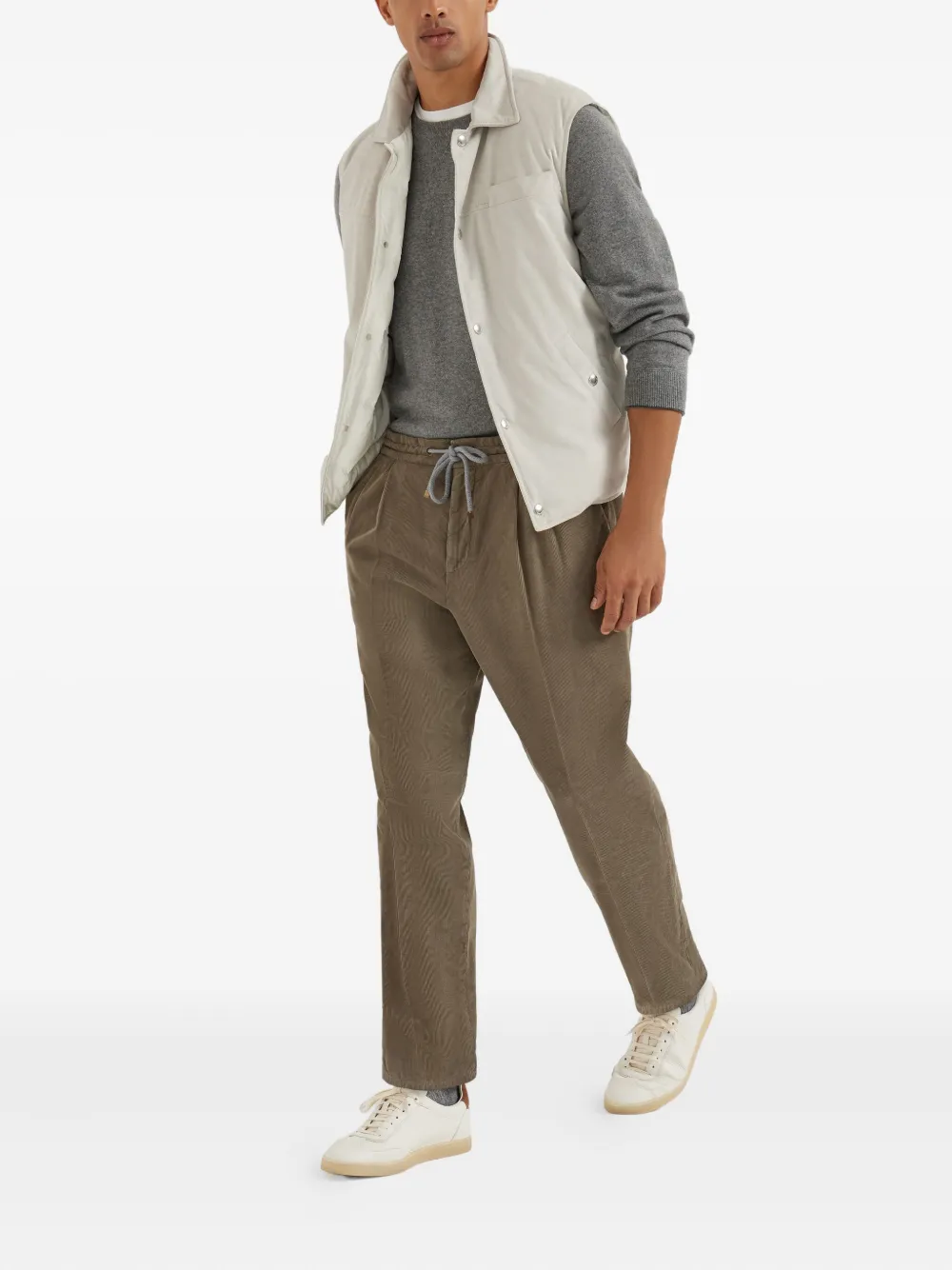 Brunello Cucinelli cotton straight-leg trousers | Regular-Fit & Straight Leg Pants | Image 2