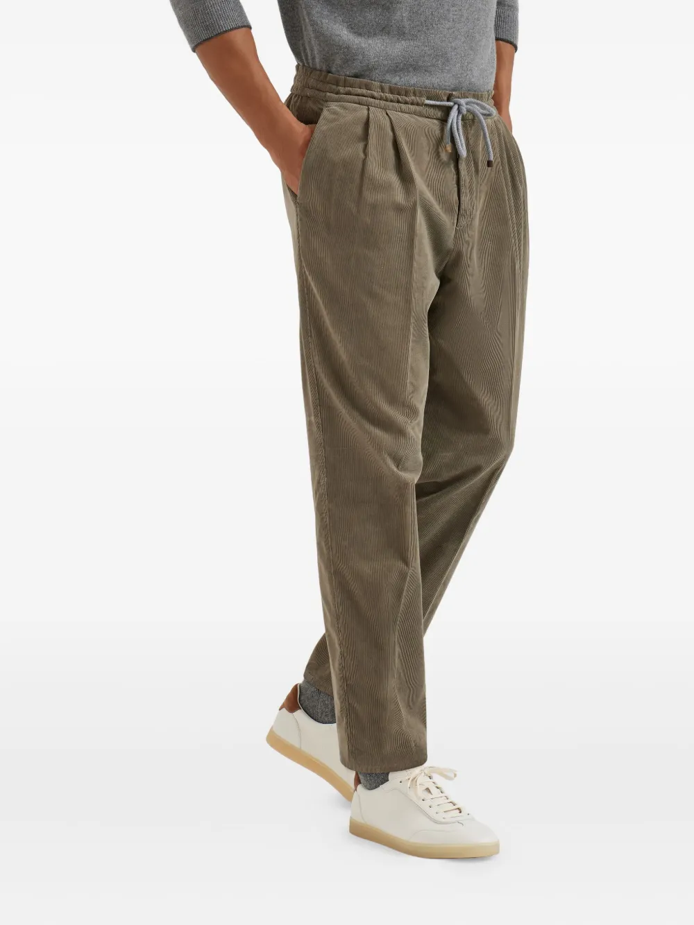 Brunello Cucinelli Straight broek Bruin