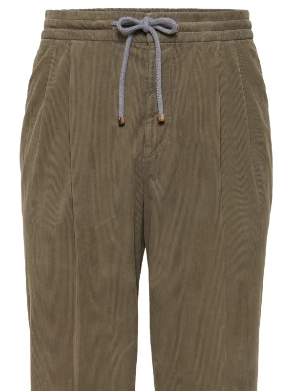 Brunello Cucinelli ストレートパンツ | ブラウン | FARFETCH JP
