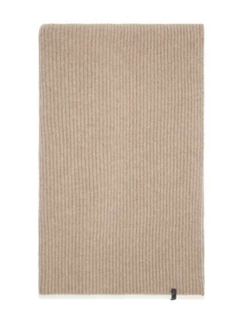 Brunello Cucinelli ribbed scarf