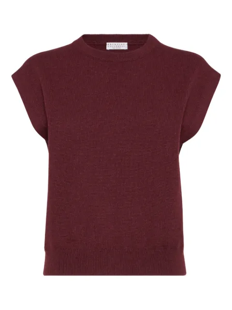 Brunello Cucinelli round-neck cashmere sweater