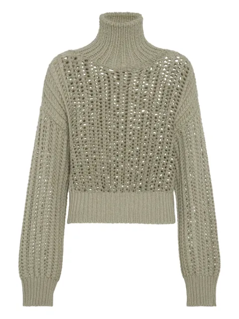Brunello Cucinelli turtleneck cashmere sweater