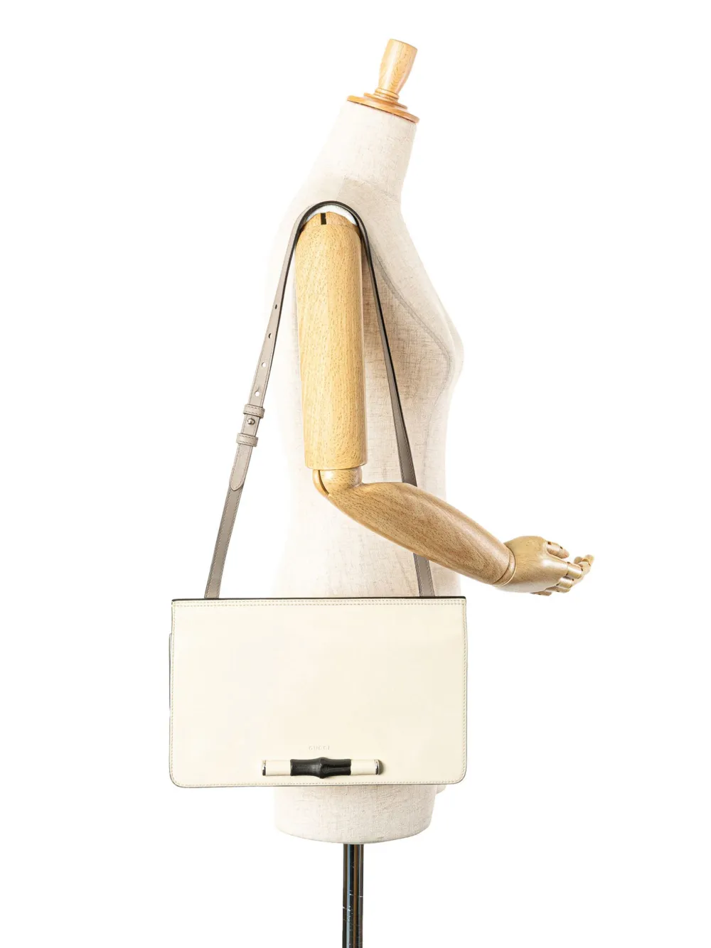 Gucci Pre-Owned 2000-2015 Leather Lady Bamboo shoulder bag | Pre-Owned | Image 2