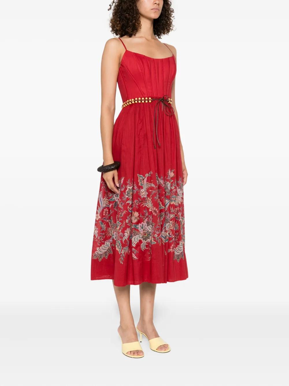 ZIMMERMANN cotton dress Rood
