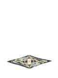 Hermès Pre-Owned 2000-2024 Dame De Coeur Nano Losange Silk Scarf scarves - Black