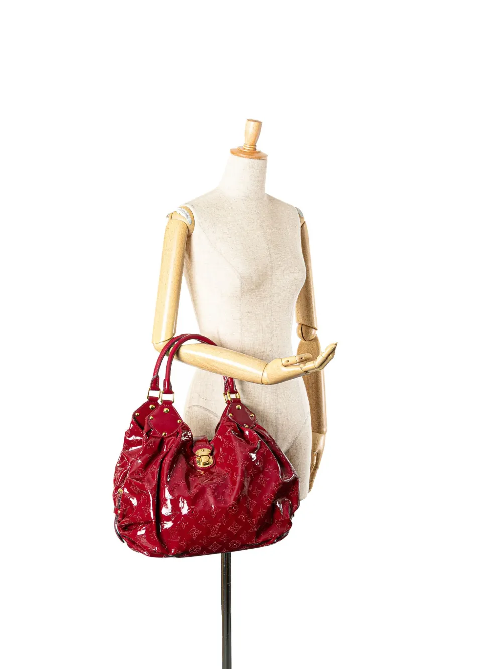 Louis Vuitton Pre-Owned 2009 Monogram Vernis Mahina Surya L hobo bag | Pre-Owned | Image 2