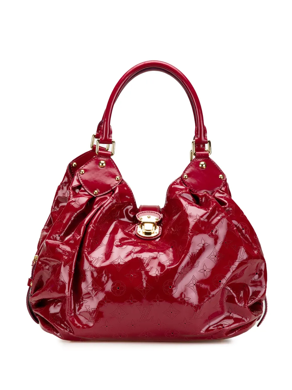 Louis Vuitton Pre-Owned 2009 Monogram Vernis Mahina Surya L hobo bag | Red | Image 1