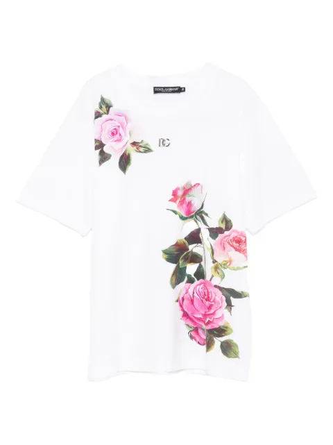 Dolce & Gabbana floral-print T-shirt