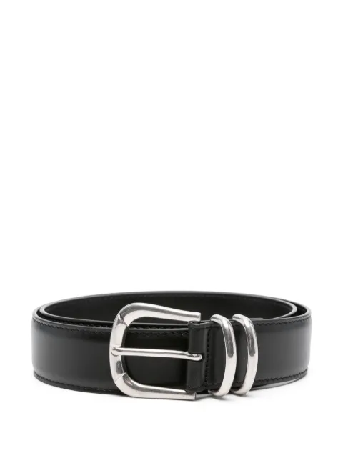 The Row leather belt