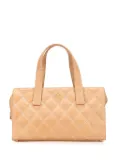 CHANEL Pre-Owned 2003-2004 CC Lambskin Wild Stitch handbag - Brown