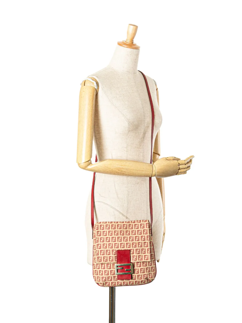 Fendi Pre-Owned 2000-2010 Zucchino Canvas Flap crossbody bag | Pre-Owned | Image 2