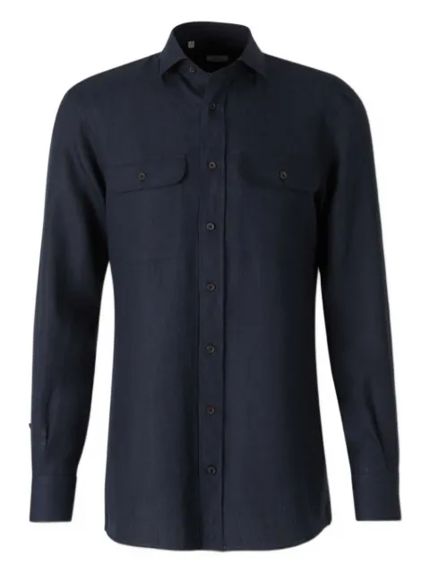 Atelier Munro spread-collar shirt