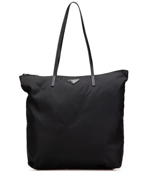 Prada Pre-Owned tote Tessuto con cierre 2013-2024