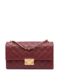 CHANEL Pre-Owned 2015-2016 Quilted Lambskin Pagoda Accordion Flap shoulder bag - Red