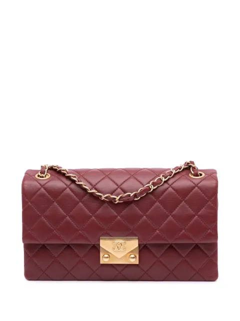 CHANEL Pre-Owned 2015-2016 Quilted Lambskin Pagoda Accordion Flap shoulder bag