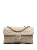CHANEL Pre-Owned 2010-2011 Jumbo CC Quilted Calfskin Straight Flap shoulder bag - Brown