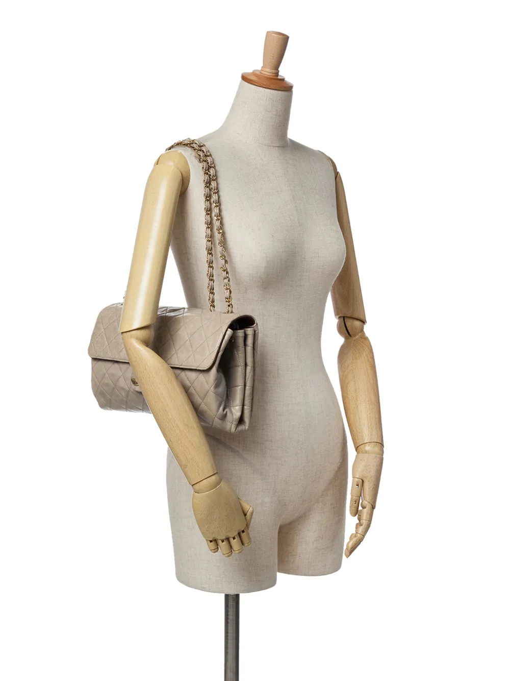 CHANEL Pre-Owned 2010-2011 Jumbo CC Quilted Calfskin Straight Flap shoulder bag | Pre-Owned | Image 2