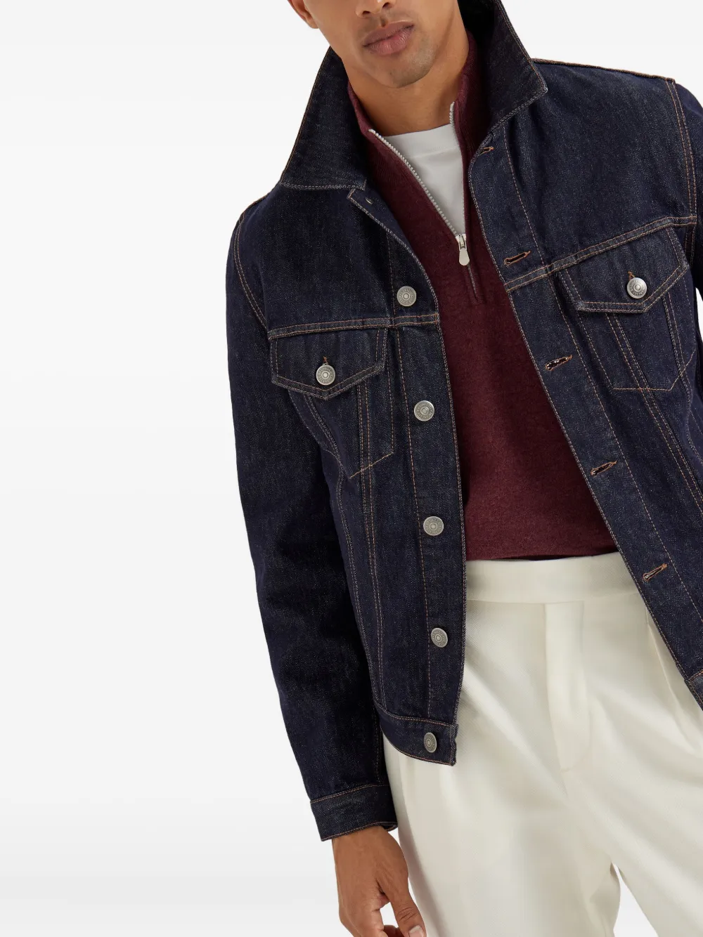 Brunello Cucinelli Kasjmier trui Rood