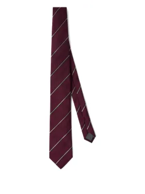 未使用【BRUNELLO CUCINELLI】ブルネロクチネリ　ブラウンネクタイ Brunello Cucinelli（ブルネロクチネリ） ネクタイ - FARFETCH