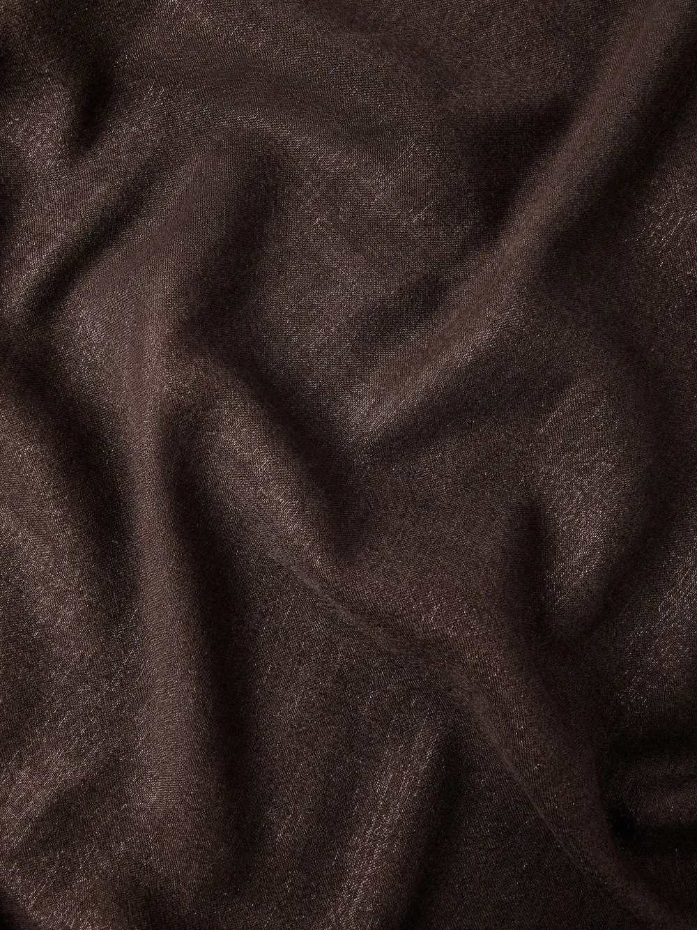 Brunello Cucinelli frayed-edge scarf Bruin