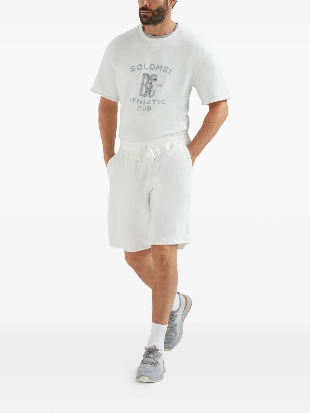 Brunello Cucinelli playera con estampado gráfico | Playeras | Image 2