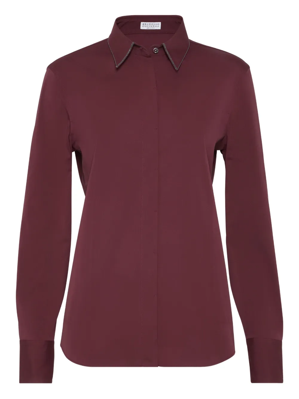 Brunello Cucinelli Shirt met lange mouwen Rood