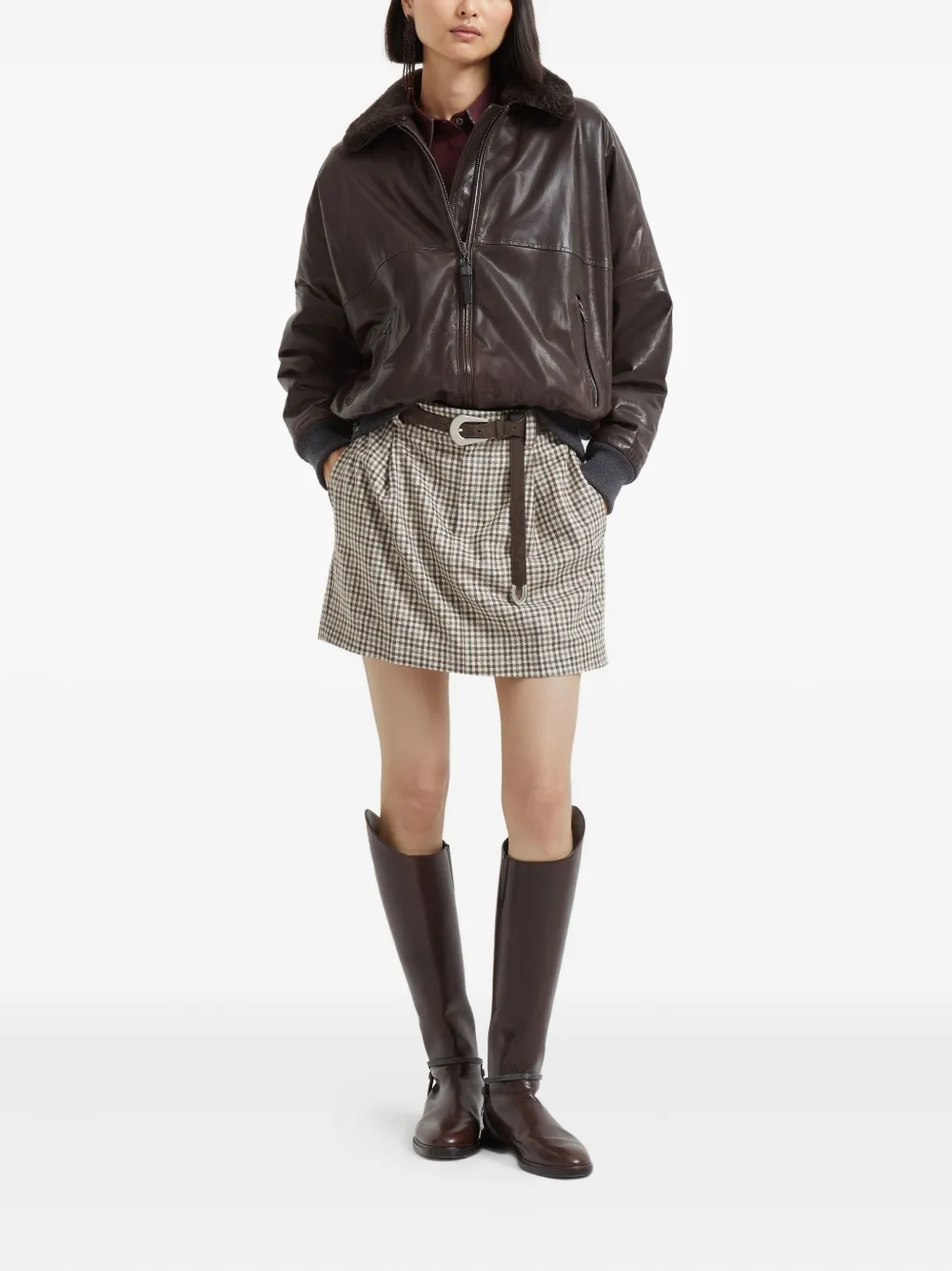 Brunello Cucinelli Shirt met lange mouwen Rood