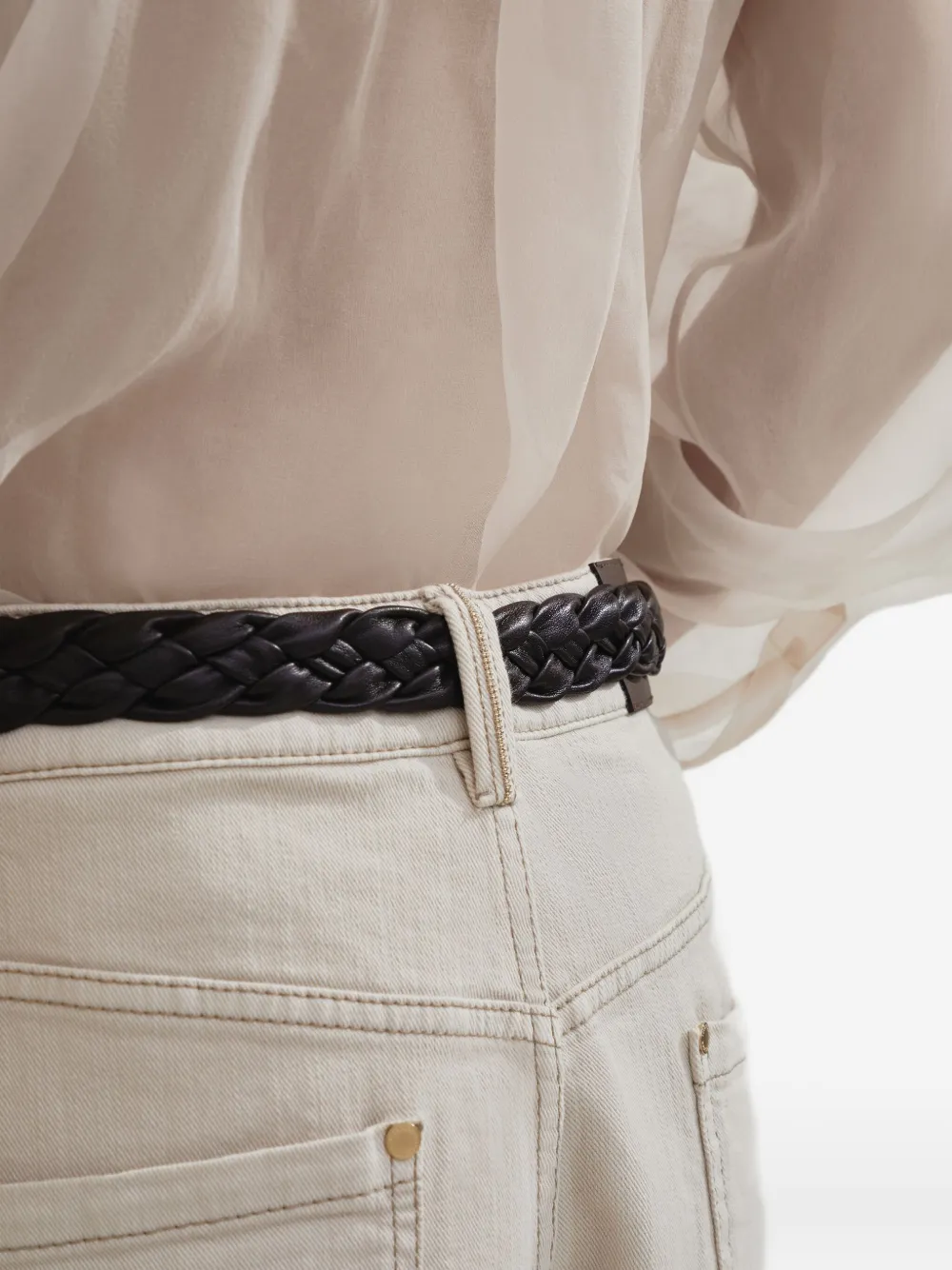 Brunello Cucinelli Straight jeans Beige