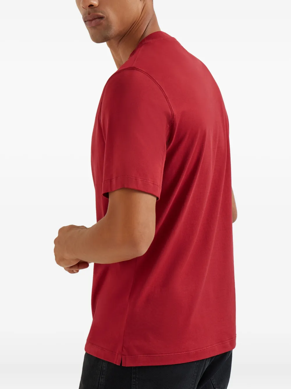 Brunello Cucinelli Katoenen T-shirt Rood