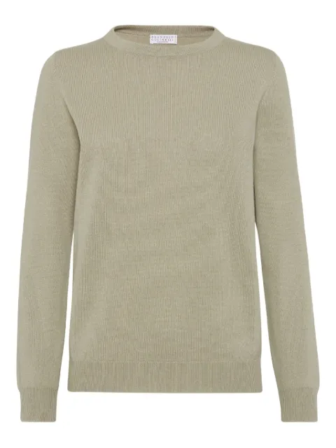 Brunello Cucinelli cashmere crew-neck sweater