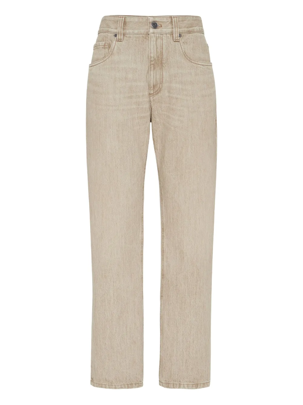 Brunello Cucinelli Katoenen jeans Beige