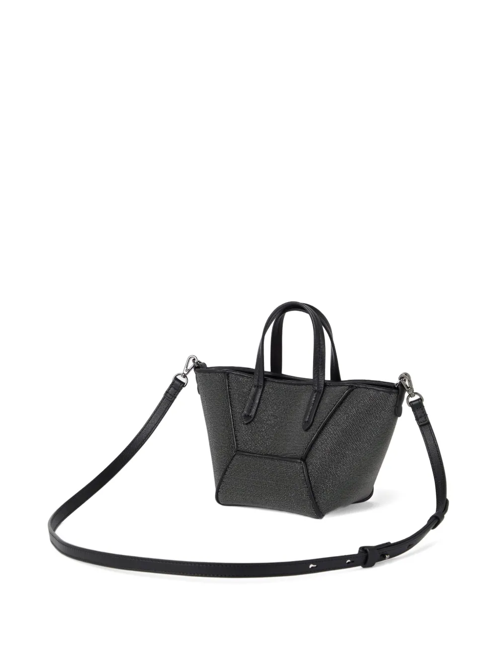 Brunello Cucinelli BC Duo mini bag Zwart