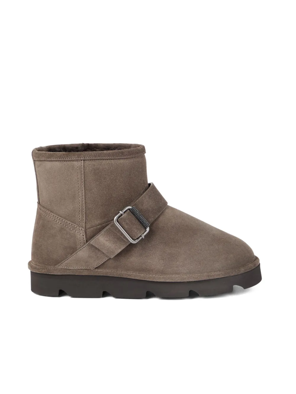 Brunello Cucinelli buckle-fastening boots Brown